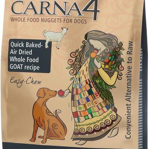 CARNA4 All Life Stages Easy Chew Goat Formula Dry Dog Food (20 Pound, Goat)