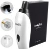 LuckyTail Pet Nail Grinder for Dogs and Cats - Super Quiet and Low Vibration Electric Dog Nail Grinder with 2 LED Lights - USB Rechargeable and Cordless - 2 Speeds - Small to...