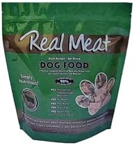 Real Meat Air Dried Dog Food w/Real Beef - 20lb Bag of USA-Crafted Grain-Free Real Meat Dog Food Sourced from Hormone-Free, Free-Range, Grass-Fed Beef - Digestible, All Natural,...