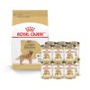 Royal Canin Breed Health Golden Retriever Adult Dry Dog Food, 30 lb Bag Breed Health Golden Retriever Loaf in Sauce Canned Dog Food, 13.5 oz can (12-Count)