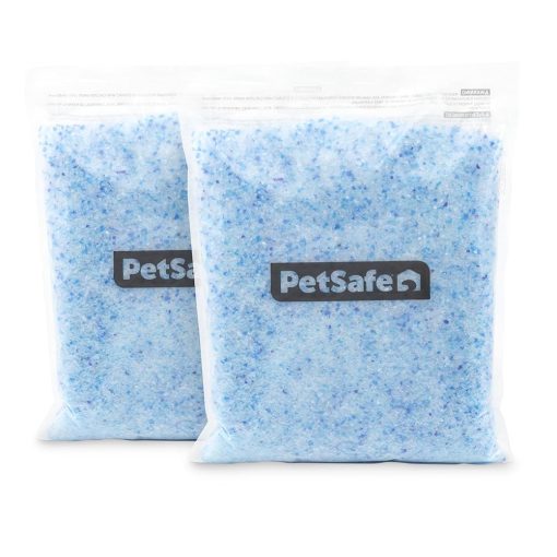 PetSafe ScoopFree Odor Control Crystal Cat Litter, Fresh Scent, 4.3 Lb Bag, Pack of 2