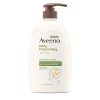 Aveeno Daily Moisturizing Body Wash for Dry Skin with Soothing Oat, Creamy Shower Cleanser, Gentle, Soap-Free and Dye-Free, Lightly Scented, 33 FL OZ