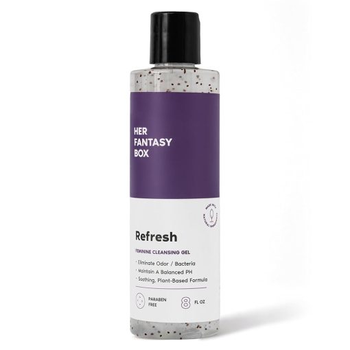 Her Fantasy Box | Refresh pH Balancing Shower Gel - Natural Feminine Hygiene Solution for Gentle Cleansing, Odor Control, and Skin Nourishment - pH-Balanced Formula for All Skin...